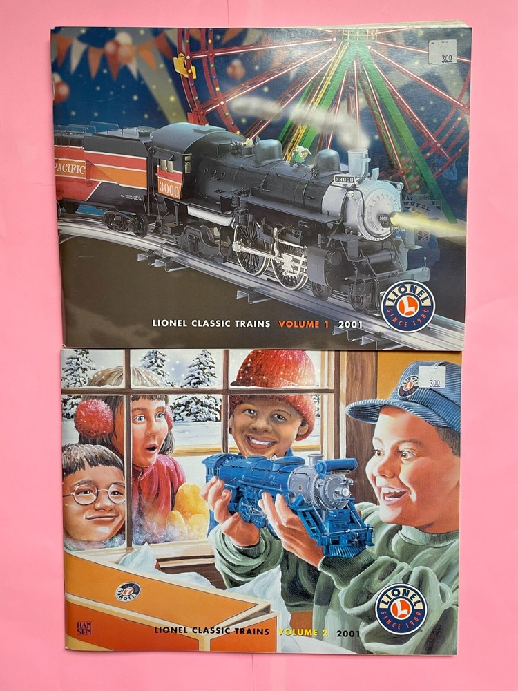 2001 Lionel Classic Trains Volume 1 & 2
