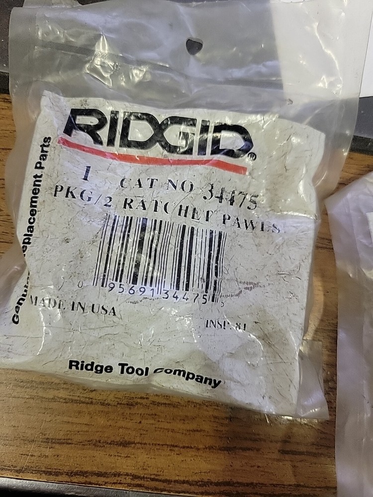 2 RIDGID 34475 Ratchet Pawls
