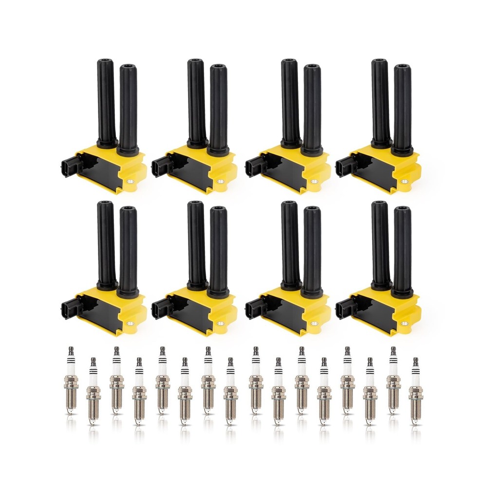 ENA 8 Ignition Coil Pack 16 Iridium Spark Plug Compatible with Chry... Fast Ship