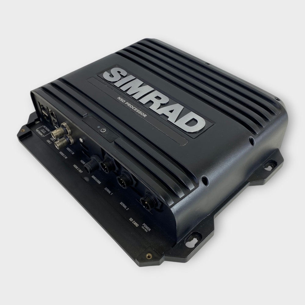 Simrad NSO EVO2 NSO-II Multi-Function Display Processor W/Amer Carto Tested Good