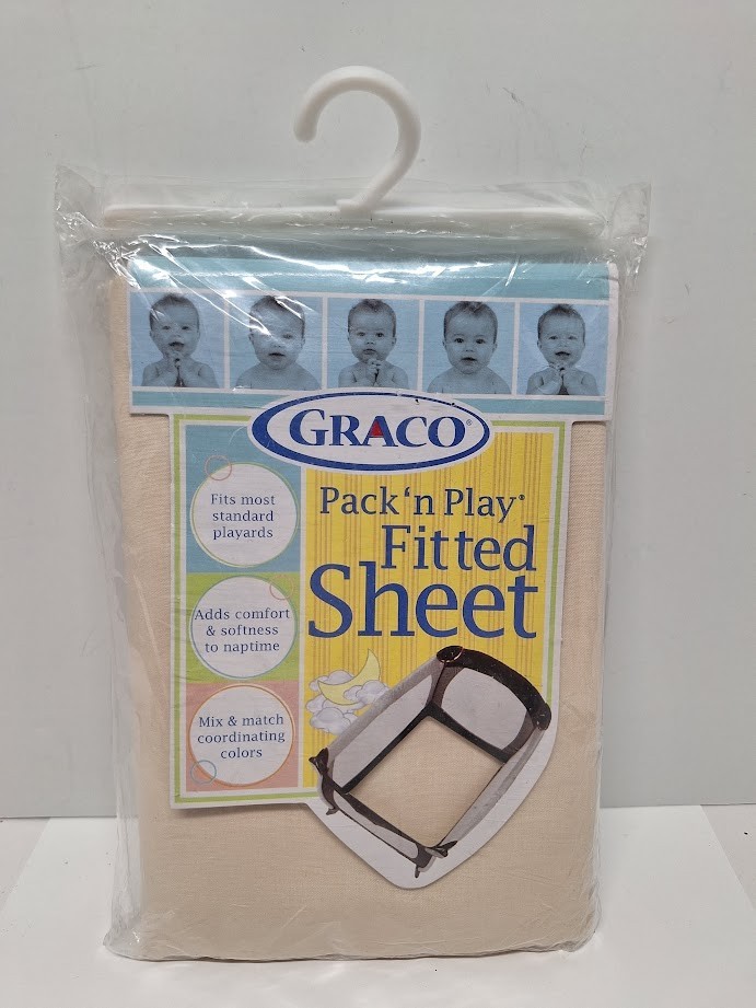 Graco Pack 'N Play Playard Fitted Sheet 39" X 27"