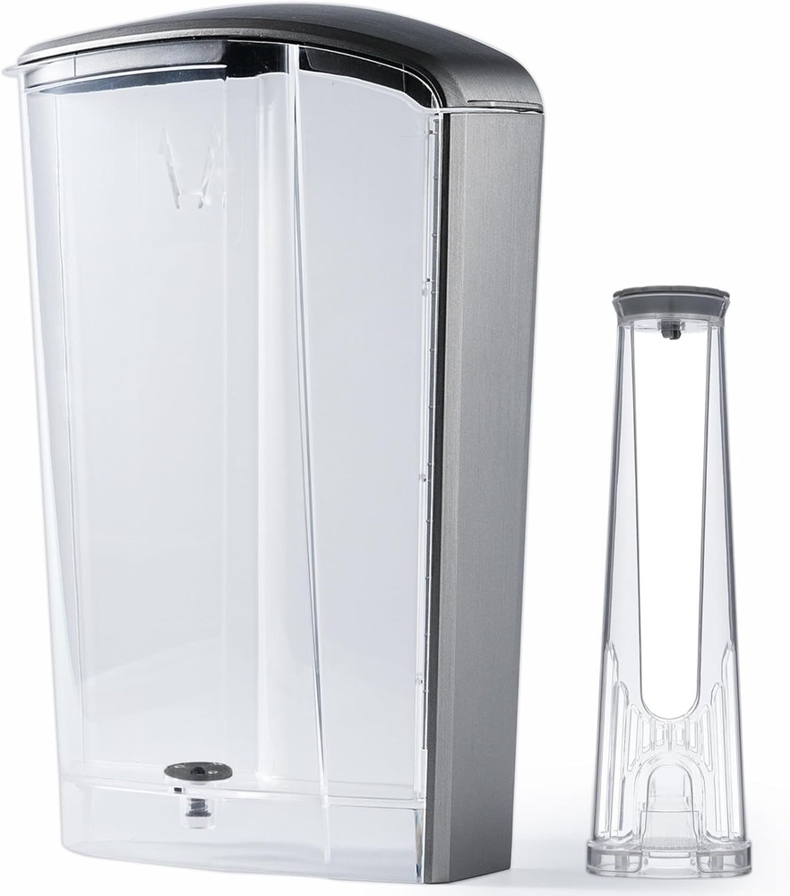 Replacement Water Reservoir + Filter Holder, Compatible with Brushed Silver