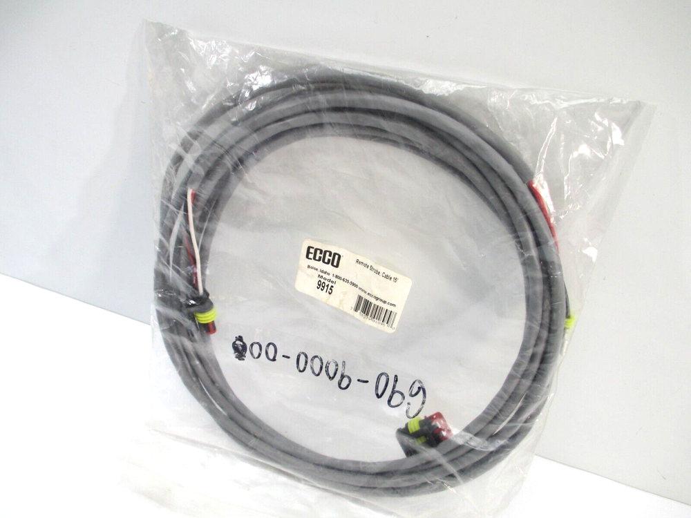 ECCO WARNING LIGHTS STROBE KIT 15' CABLE 9915 SAFETY