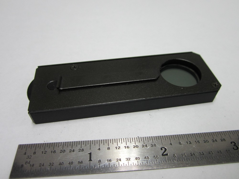 MICROSCOPE SLIDE POLARIZER FILTER OPTICS ROTABLE #F1-18