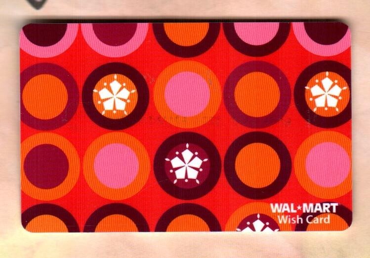 WALMART Snowflakes ( 2007 ) Gift Card ( $0 )
