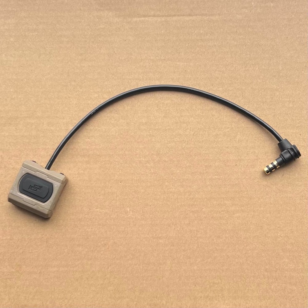 Tactical Button Switch LA23 Plug Cable Length For Flashlight Hunting Airsoft