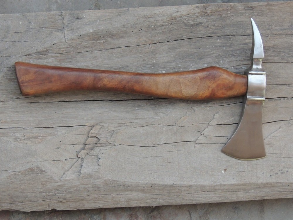 Hand Forged Viking Style Tomahawk Axe with Spike