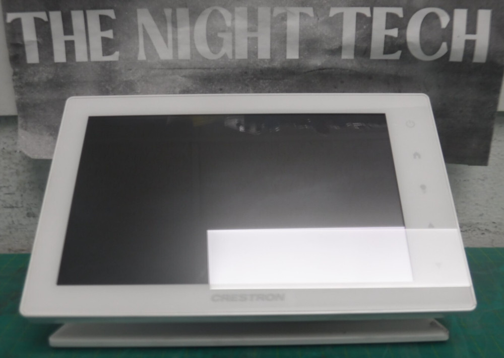 Crestron TSW-752-W-S White Touch Screen Panel w/ Table Top Mount