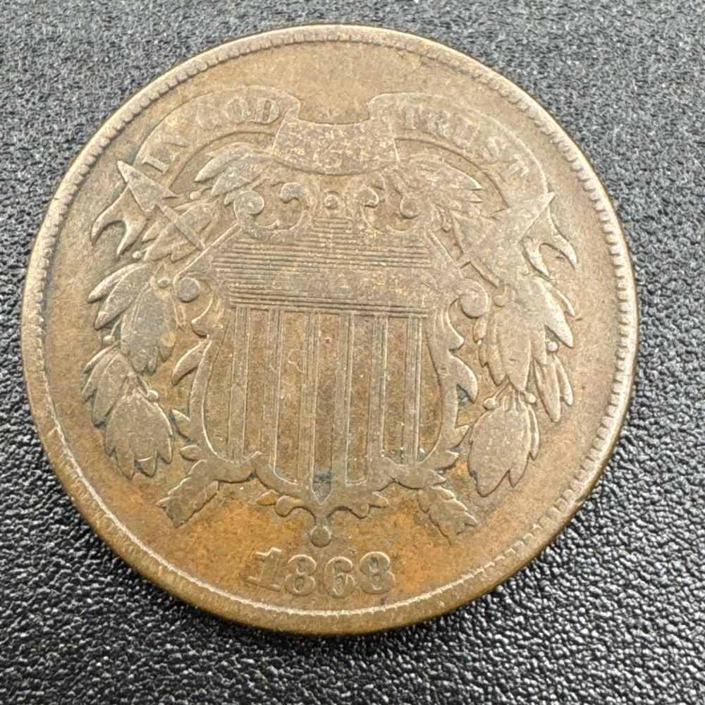 1868 Two Cent Piece