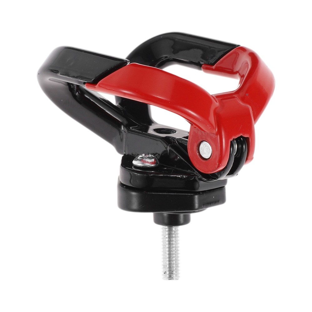 Open-Closed Butterfly Hook Double Motorcycle Hook 1pc Black Red