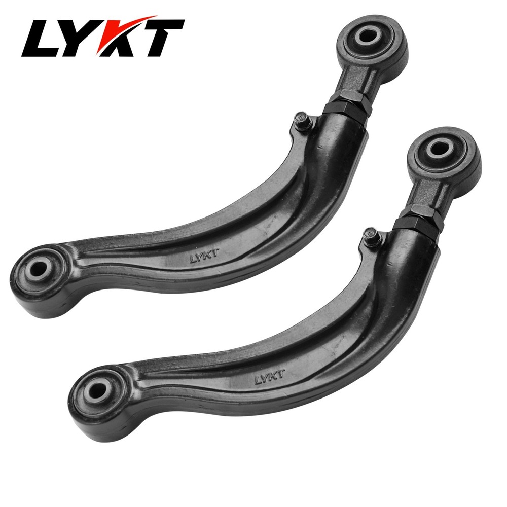 LYKT 2pcs Rear Upper Adjustable Camber Control arms Kit For 2007-2012 Mazda CX-7