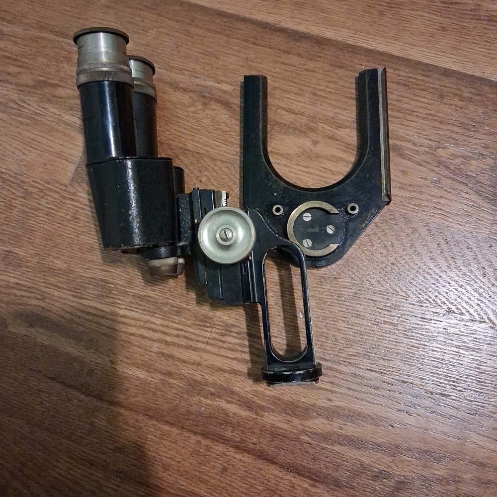 Eleitz Wetzlar microscope Antique. Not Tested