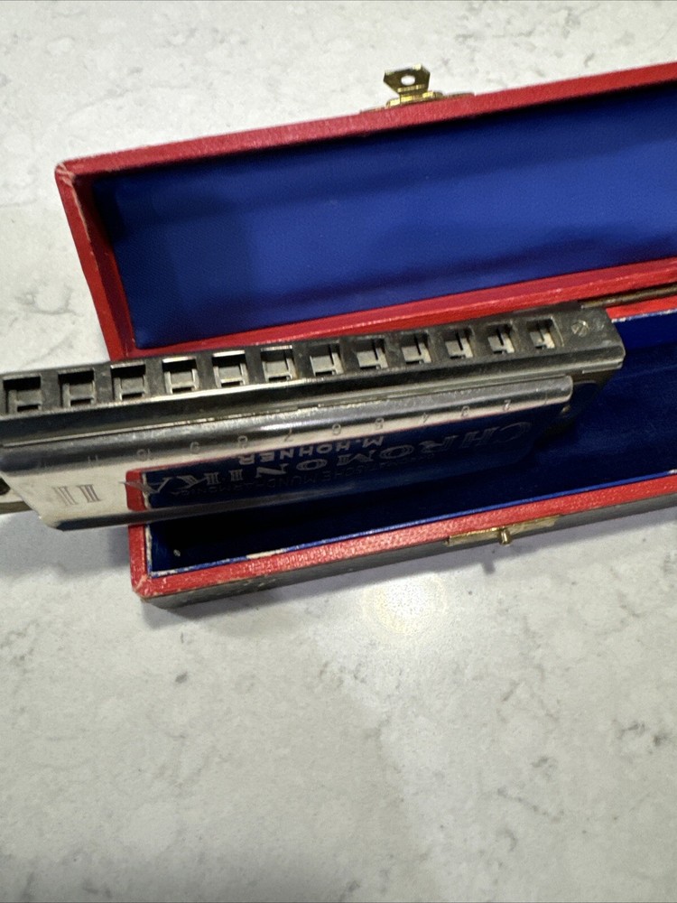 Chromonika II Harmonica C Key M. Hohner Original Box