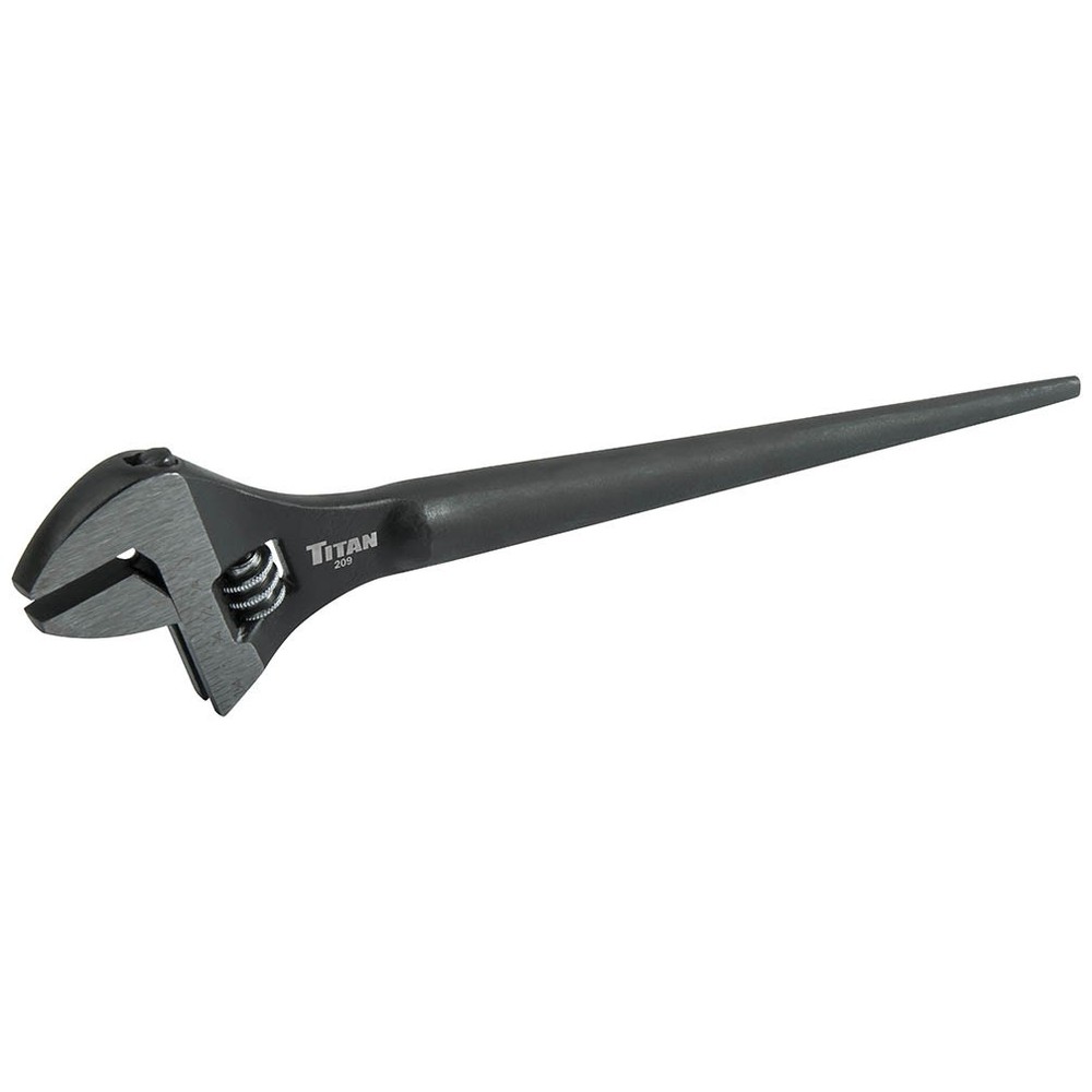 Titan 209 Adjustable Construction Spud Wrench, 8-Inch