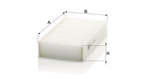 MANN-FILTER CU 1721-2 Cabin Air Filter - Particulate Filter