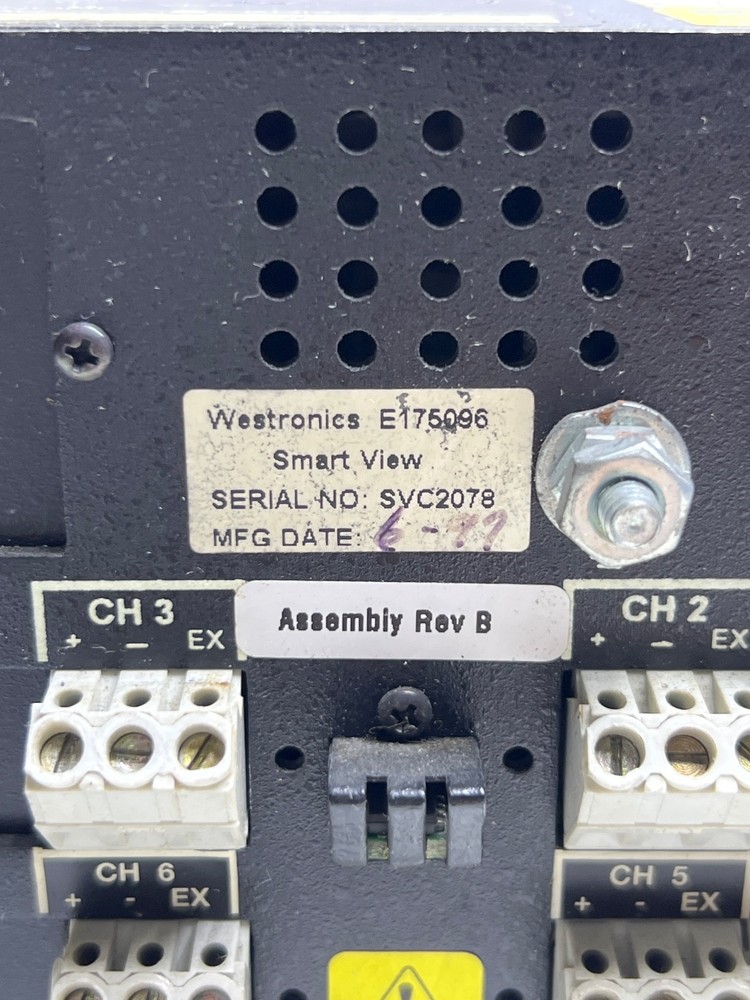 Westronics SmartView E175096 Data Logger Recorder (For Parts)