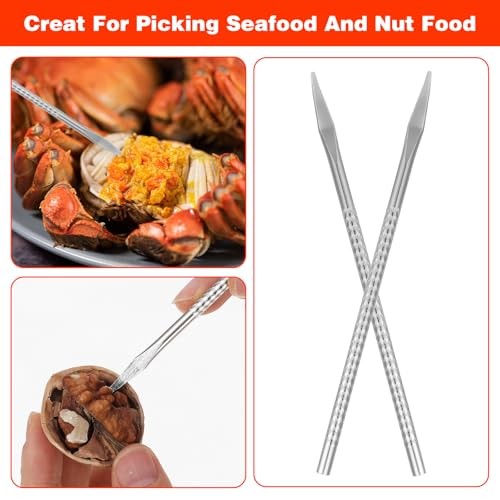 18PCS Nut Cracker Tool, Stainless Steel Nut Cracker Tool Nuts Crackers for All