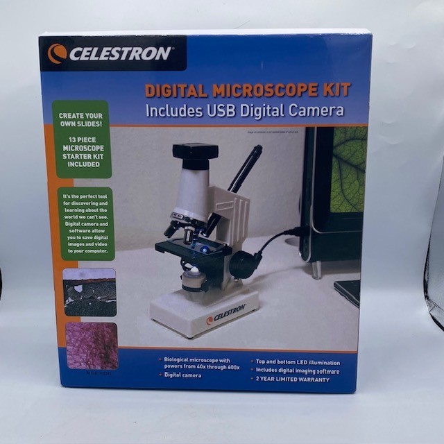 Digital Microscope 600x Celestron Digital Microscope Kit Model 44321 USB Camera