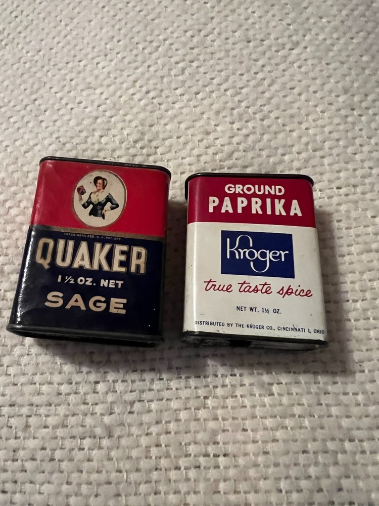 Kroger Ground Paprika and Quaker Sage