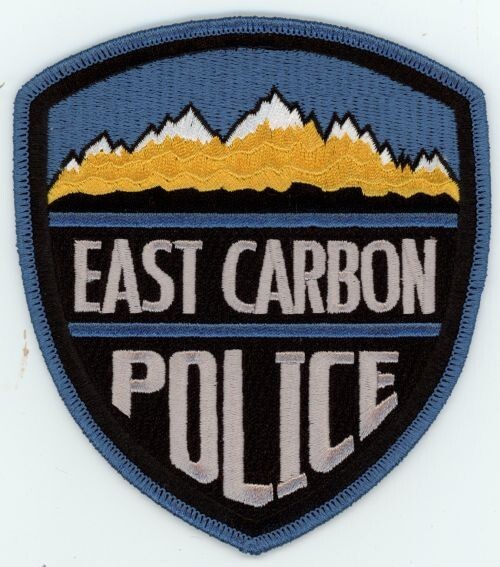 UTAH UT EAST CARBON POLICE NICE SHOULDER PATCH SHERIFF