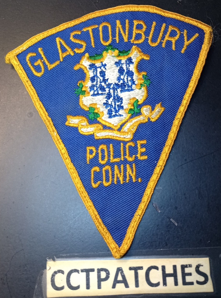 GLASTONBURY, CONNECTICUT POLICE SHOULDER PATCH CT
