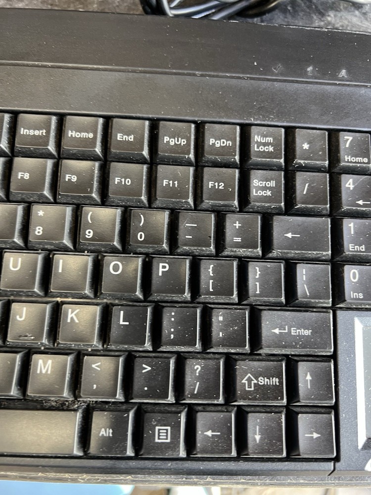 Cherry POS Keyboard SP0S G86 TESTED