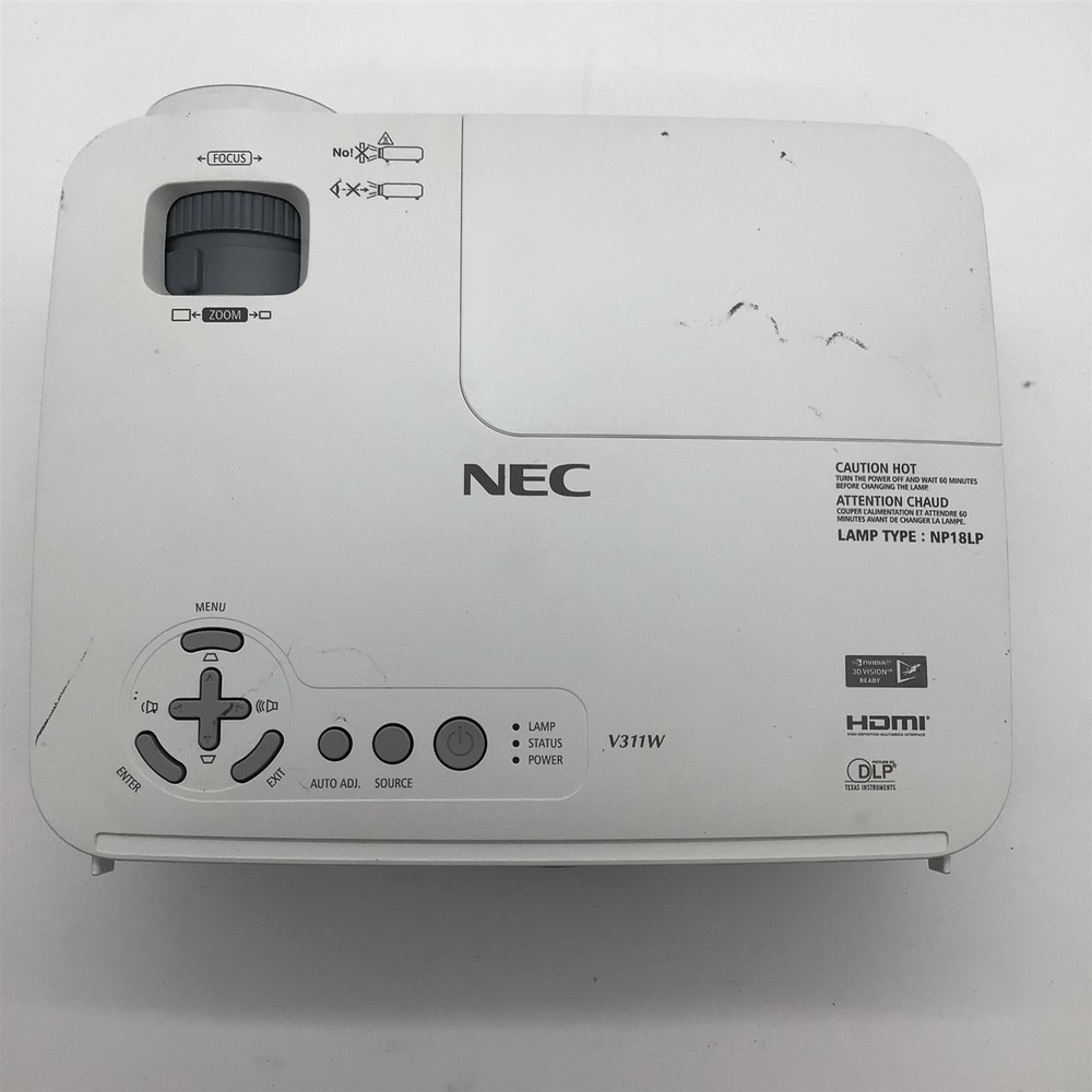 NEC NP-V311W DLP Projector