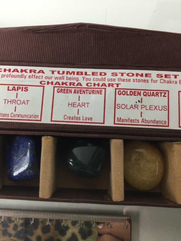 Healing Chakra Stones Set