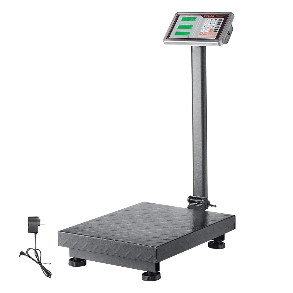 VEVOR 660 lbs / 0.1 Computing Digital Floor Platform Scale Shipping Postal Scale