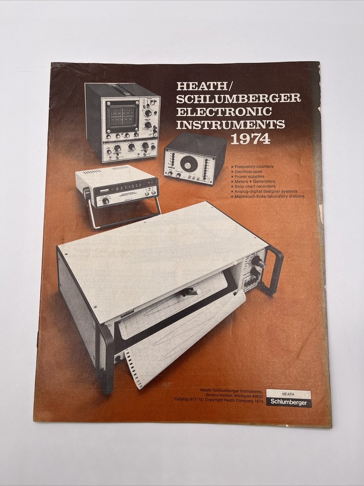 Heath / Schlumberger Electronic Instruments Catalog 1974
