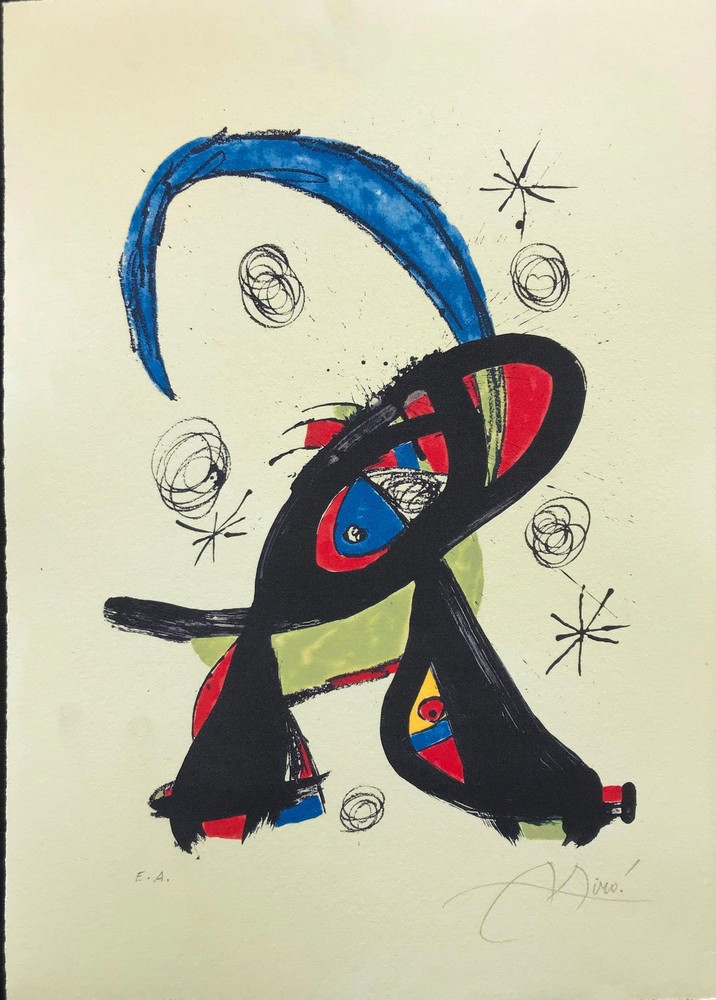 Joan Miró, Lithograph, Limited Edition