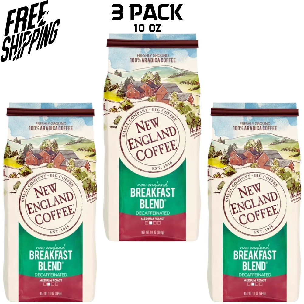 New England Coffee Breakfast Blend Medium Roast Ground Coffee