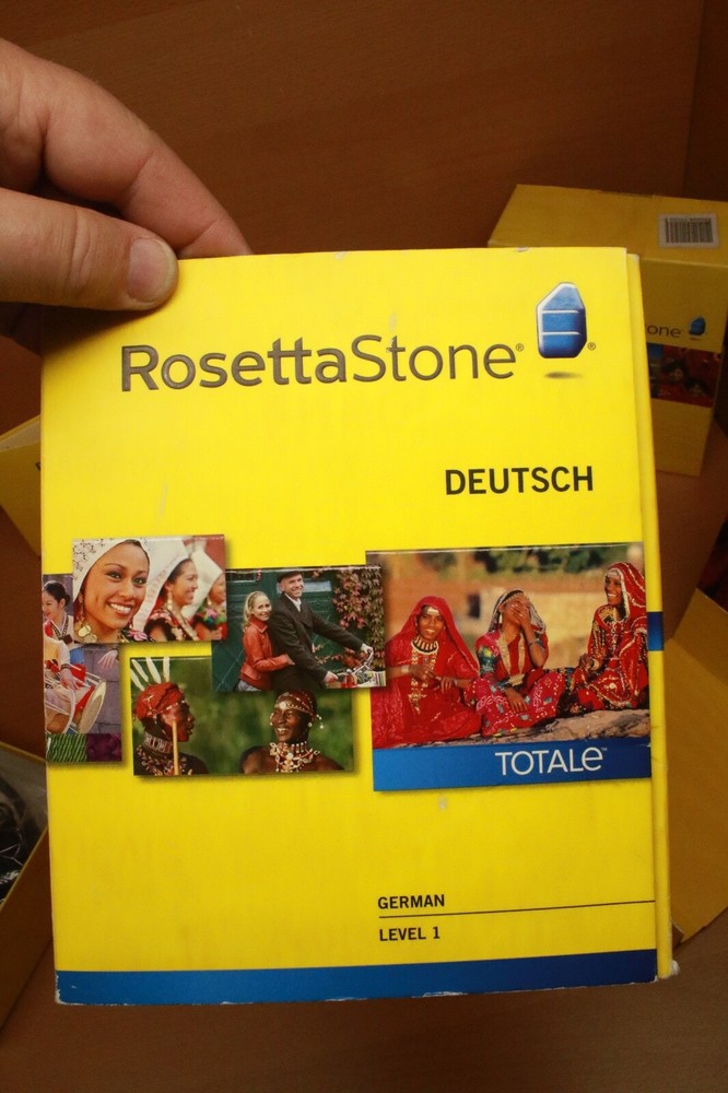 Rosetta Stone Deutsch German Level 1 with Headset (For PC or Mac) - Never Used