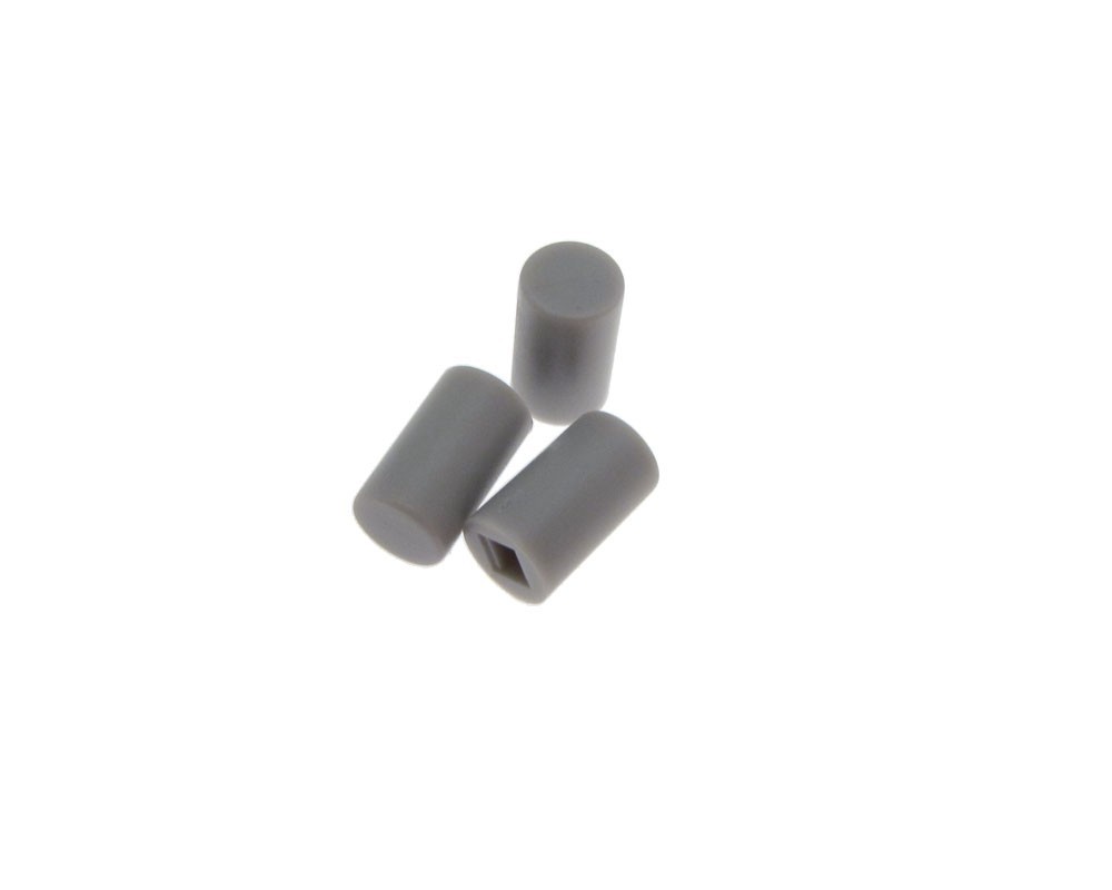 Cap for 7x7mm 8x8mm Pushbutton Switch A04 - Gray - Pack of 20