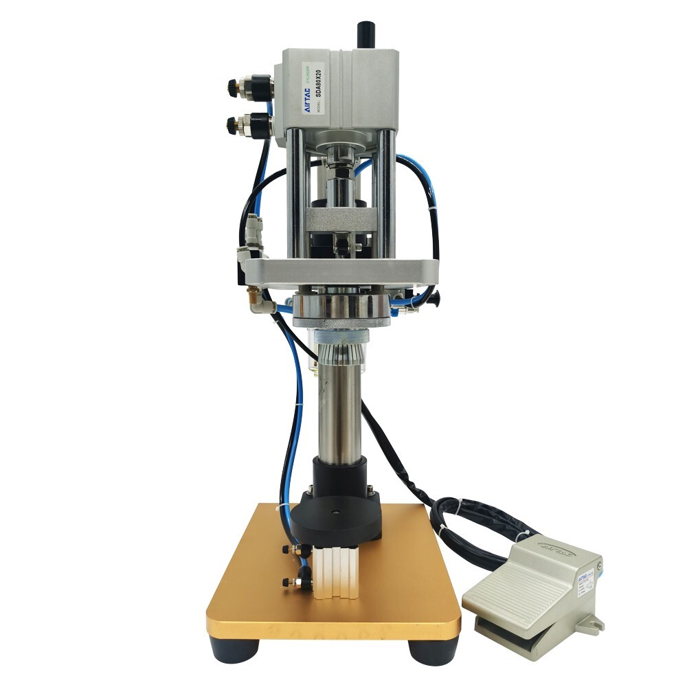 Pneumatic Perfume Bottle Sealing Machine Explosion Proof Type Diameter 0.59"
