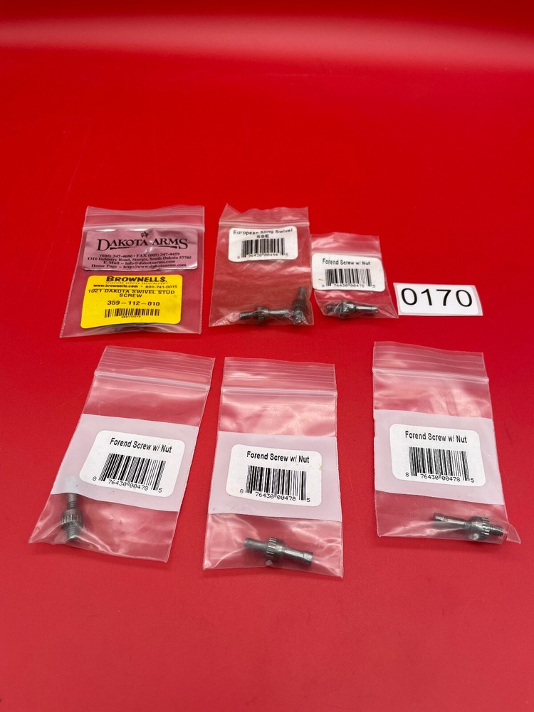 Gunsmithing Lot Forends Screws #0170