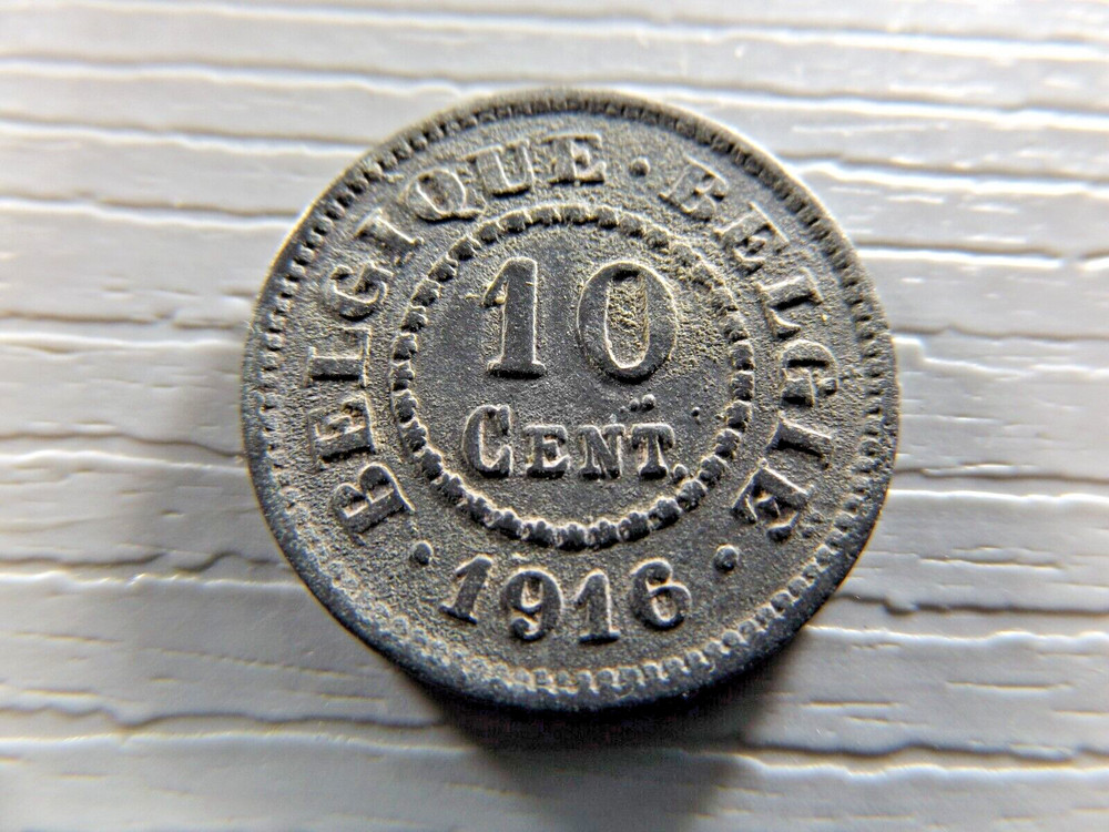BELGIUM 1916 10 Cent