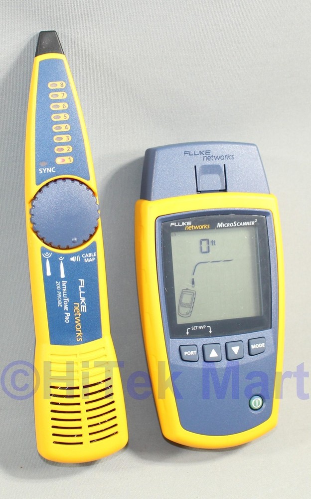 Fluke Networks MicroScanner2 Kit w accessories