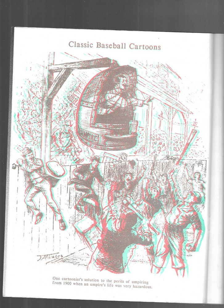 Baseball Thrills 3-D (1990) Includes 3-D Glasses