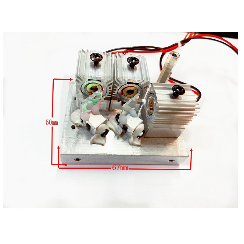 RGB 3W White Light Full Color Laser Module TTL/Analog Modulation