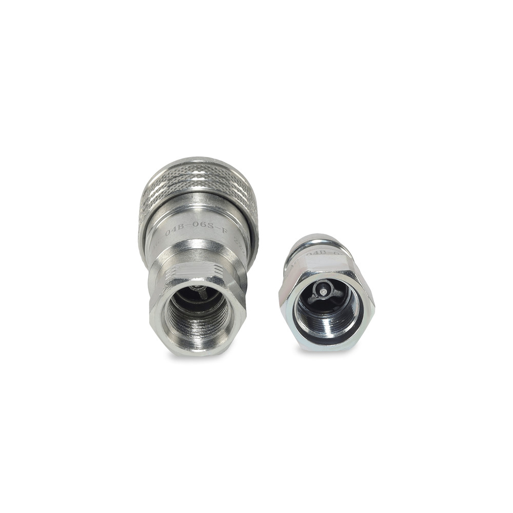 1/4″ AG Hydraulic Quick Couplers Set - 3/8″ SAE Thread