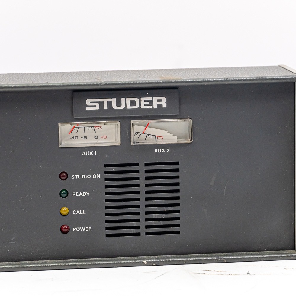 Studer 962 4-Channel VU Meter Bridge Working Original Console Meter