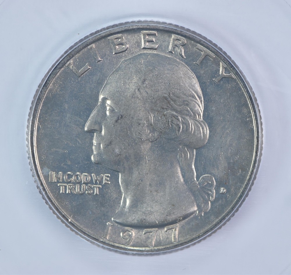 1977-D Washington Quarter MS67 ICG