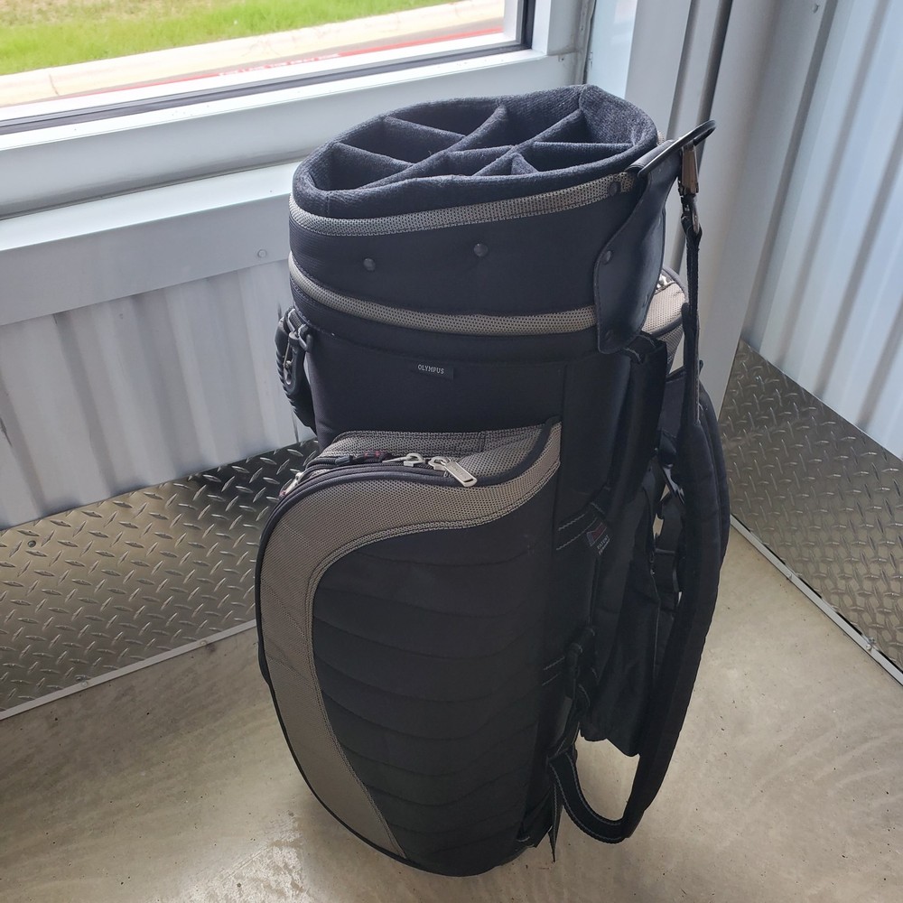 Datrek Golf Bag = Black/Gray 8-Way