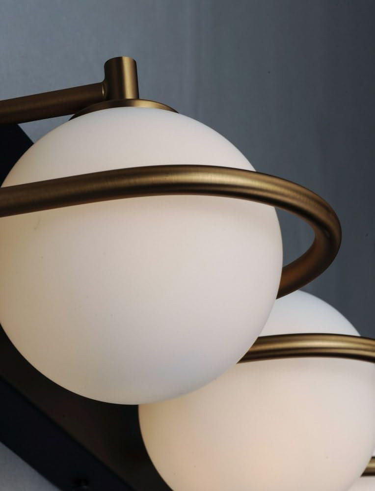 Revolve 4-Light Bath Vanity Fixture - Stylish & Compact 5.5" High Design