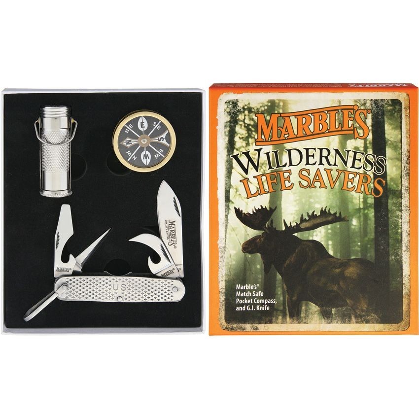 Marbles Wilderness Life Savers Survival Kit