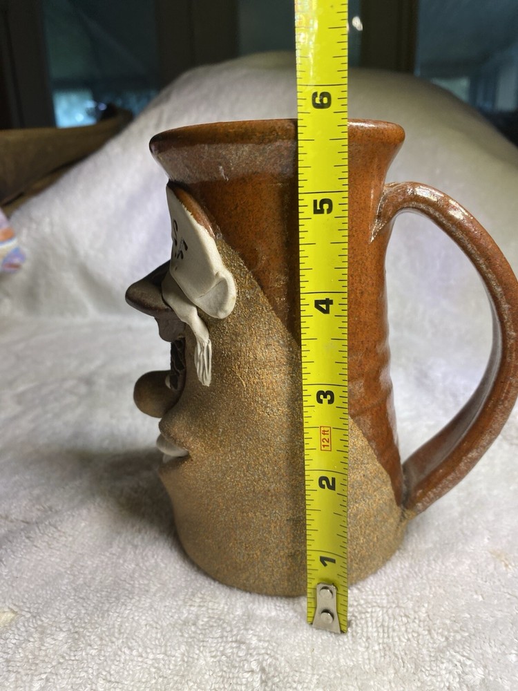 Ugly Face Mug Vintage Studio Pottery
