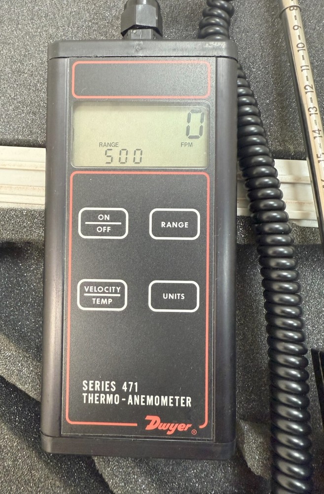 Dwyer Series 471 Thermo - Digital Anemometer