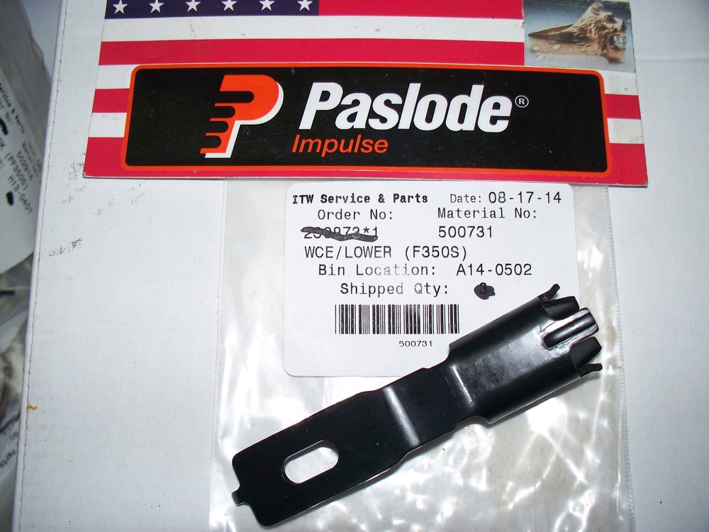 Paslode Part # 500731 Lower W.C.E.