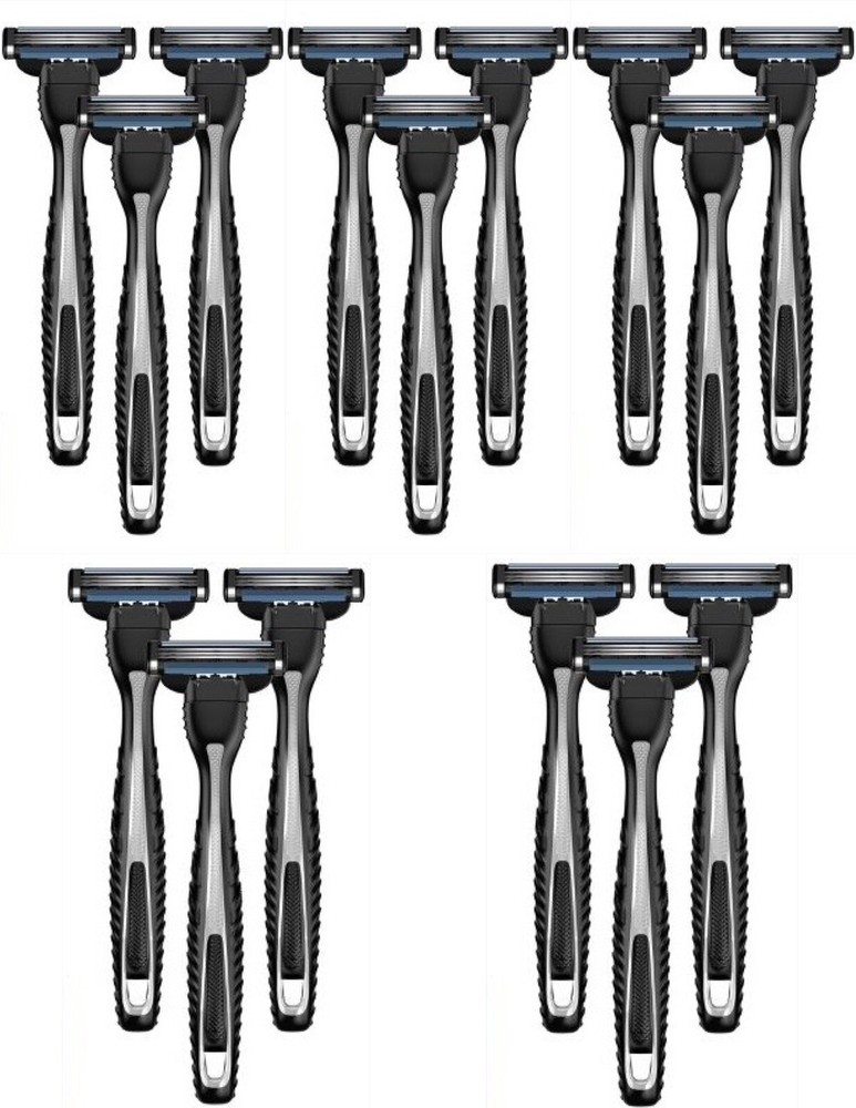5 Pack: Gillette Mach3 Men's Disposable Razor Sensitive Comfortable Smooth Shave